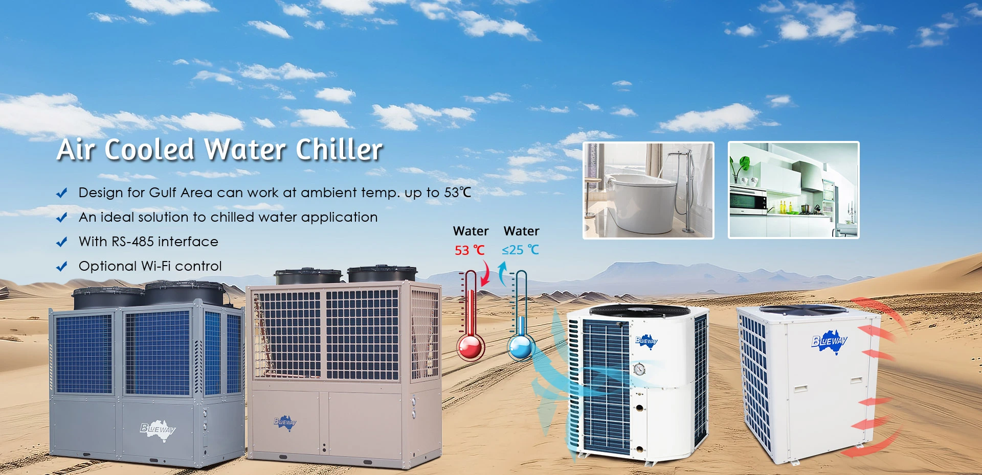 Air Source Water Chiller ပေးသွင်းသူ