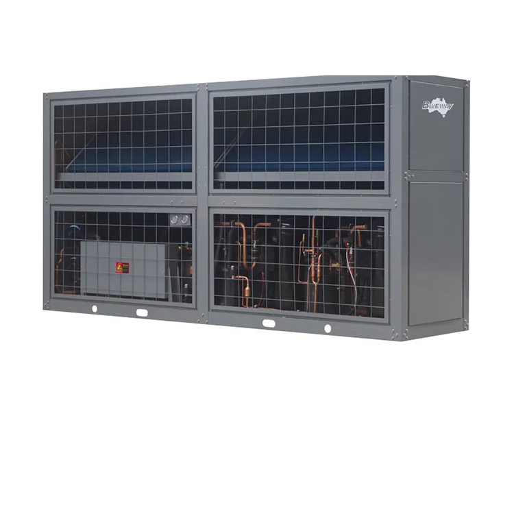 စီးပွားဖြစ်လျှပ်စစ် 380V 65Kw ပူနွေးသောရေကူးကန်အပူချိန်စုပ်စက်